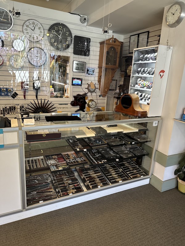Watch repair workbench with tools